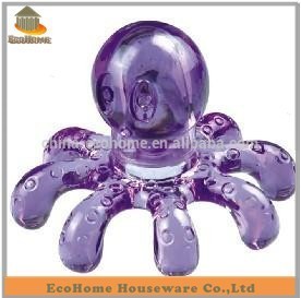 Plastic shoulder massager with octopus designs