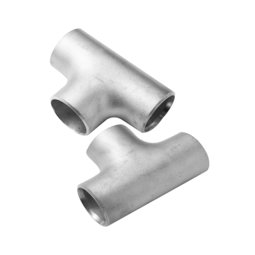 Durable Titanium Tee Pipe Fittings with Custom Specification
