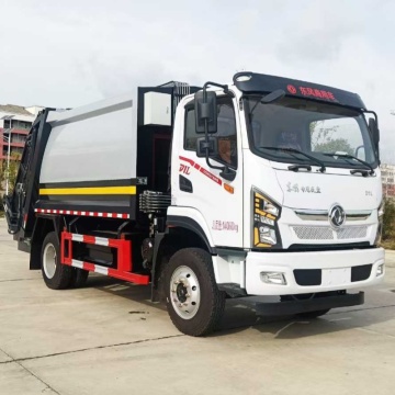 Dongfeng compresión camión de basura