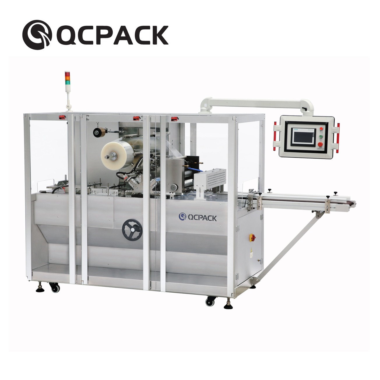 QCPACK Manufacturers Small Cosmetic Box Bopp Film Cellophane Wrapping Machine Price