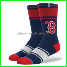 Mens custom baseball crew socks