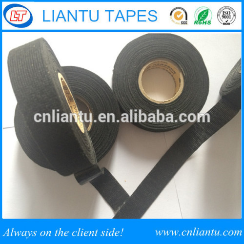 Black color cloth/polyester fleece tape for automotive industry