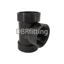 ABS Tools 2Inch Flush Cleanout Tee With Plug