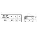 Medium 4 INCH 300Kg Threaded Brake TPU Caster