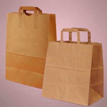 Personalized reusable kraft paper bags