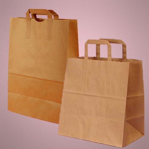 Personalized reusable kraft paper bags