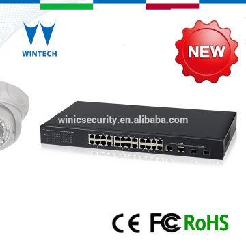 CCTV poe,24port poe switch,24 port gigabit poe switch