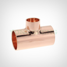 Red  Copper Reducer Tee