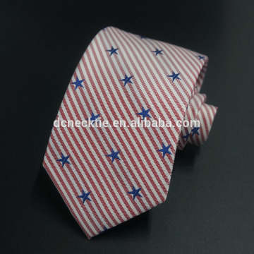 pink stripe mens neck ties