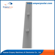 Horizontal tube connection fittings for solar energy system