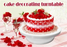 Export quality pink plastic cake turntable