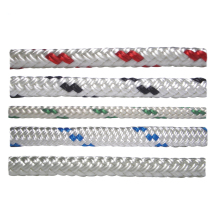 polyester poly fiber double braided outdoor rope