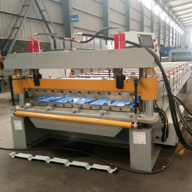 AUTO-Galvanized roofing sheet roll forming machine