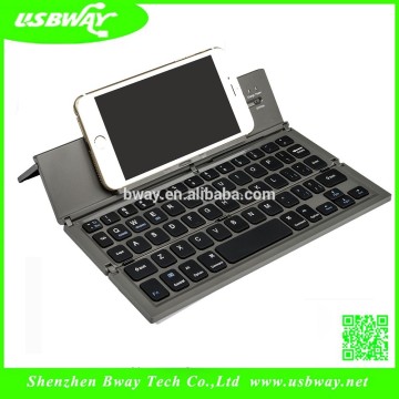 high quality foldable bluetooth keyboard Foldable Wireless Mobile Keyboard & Stand