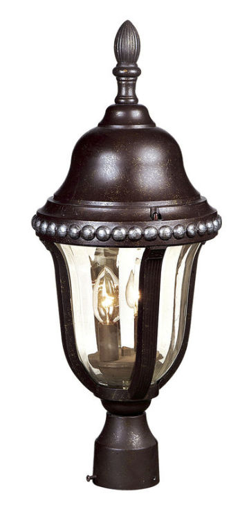 Ce Approved Royal Outdoor Lighting Post Lights Brown Exterior Gate Post Lamp