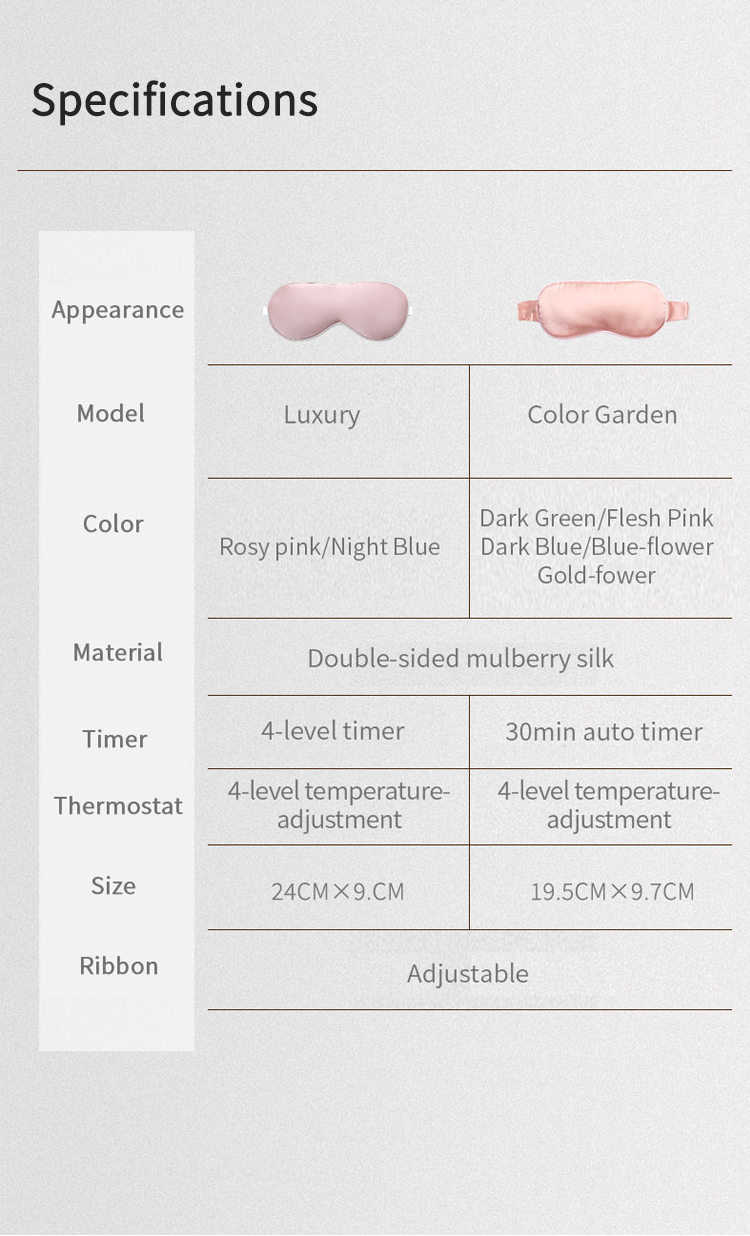 Good price eye cover with heating function good sleeping heating eye covers