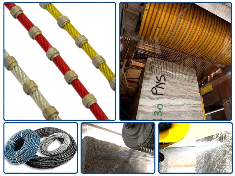 Vacuum Brazed Beads for Stone Quarry and Block Diamond Wire Saw Cutting