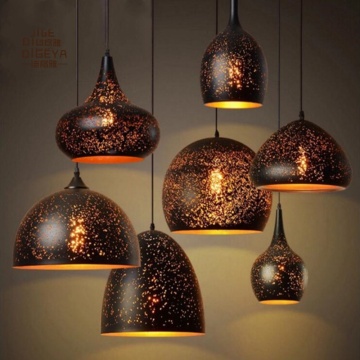 LEDER Brown Led Pendant Lamps