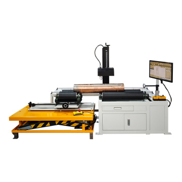Dot Peen Rotary Marking Machine Split Lifting Bench for Oil Drilling Rods & Bits