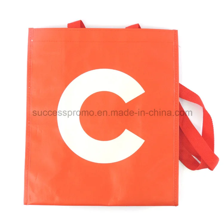 Reusable PP Woven Laminated Bag for Shopping as Promotion Gift