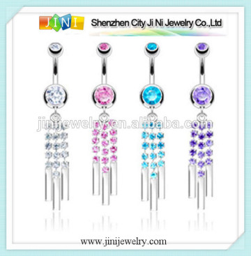 long belly rings