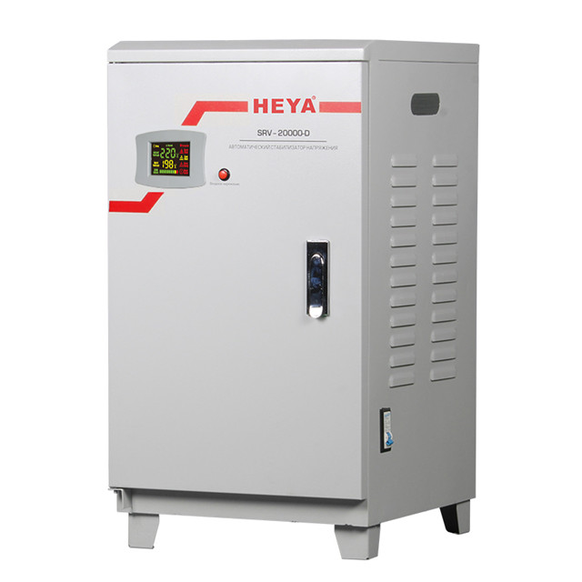 SRV 20kva 220v single phase relay control automatic AC voltage stabilizer for water pump