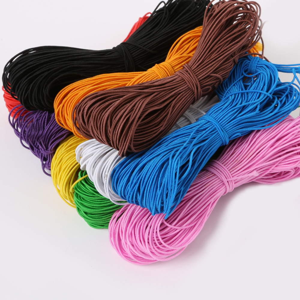 Wholesale Nylon Colorful Elastic Cord Elastic Rope