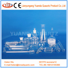 Customized different specificate quartz glass test instrument for lab quartz test apparayus