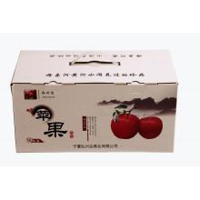 Fresh red Fuji gift box.