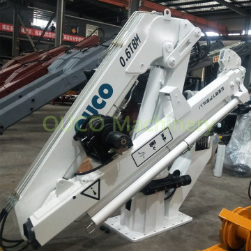 Marine Electric Hydraulic Fully Foldable Telescopic Cranes