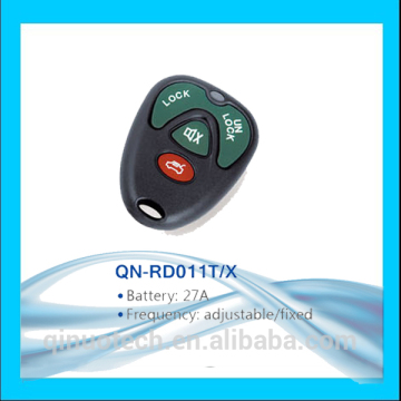 433Mhz or 315Mhz four button QN-RD011T/X fixed code security remote