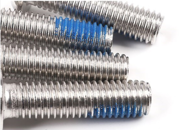 screw with nylon patch thread locking screw