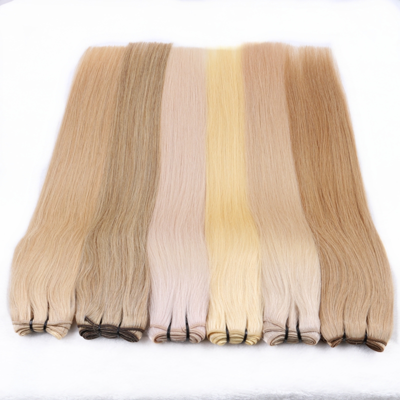 wholesale Price 18'' 20'' 22'' virgin brazilian remy cuticle aligned straight hair weave bundles human hair weft extension