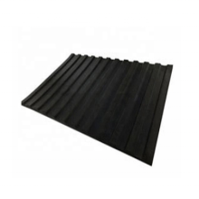 Anti-Slip Wide Ribbed Rubber Sheet Mat