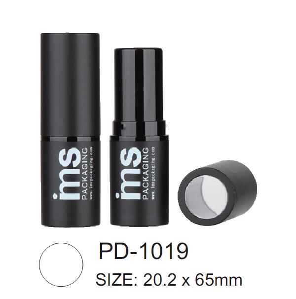 PCR-ABS รอบพลาสติกบรรจุภัณฑ์ลิปสติกพร้อมหน้าต่างโปร่งใส