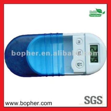 7 days pill box with alarm timer for man