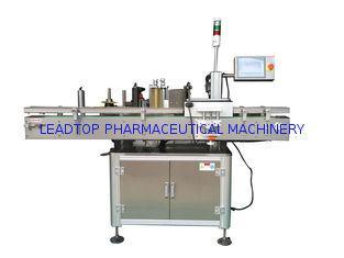 PLC Round Bottle Stainless Steel 304 Automatic Labeling Mac
