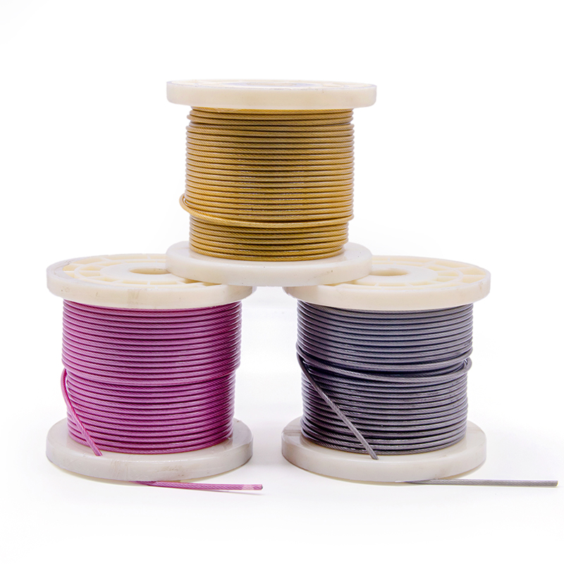 Safety Vinyl Coated Steel Wire Rope