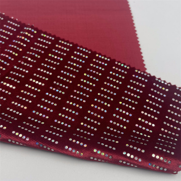 Fashional Metallic sequined fabric for decorative