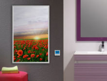 High Thermal Efficiency Room Heater