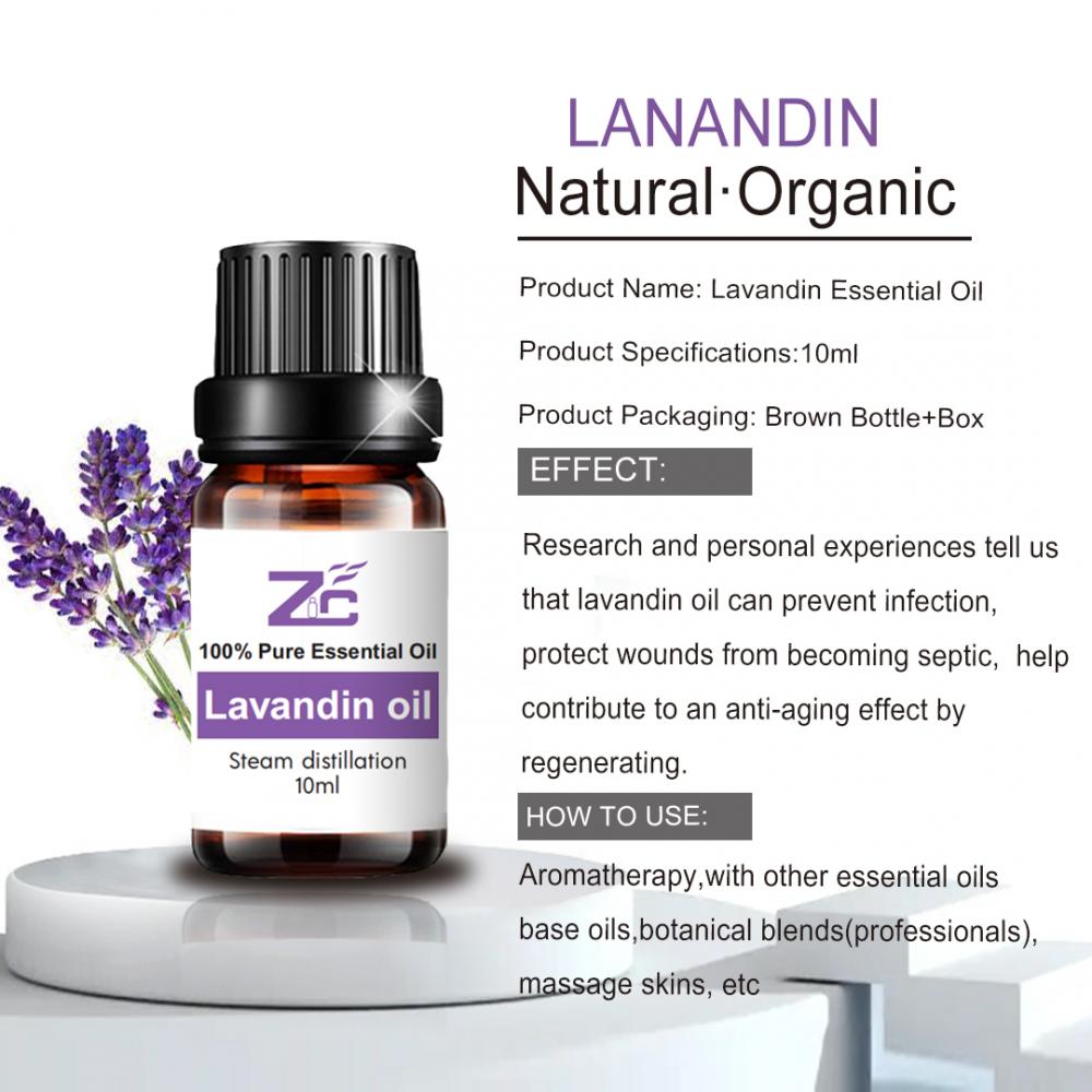 Lavandin Oil Super Natural Essential Oil 100% 순수