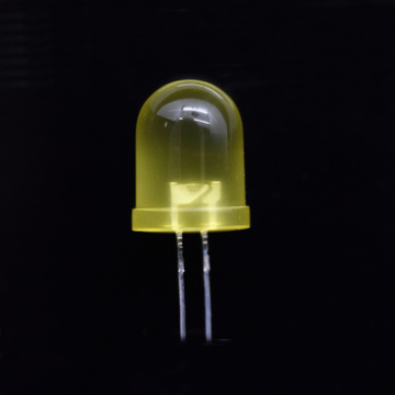 10mm Ultra-high Brightness Yellow LED 60 Degree