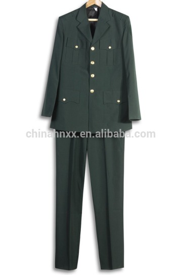 olive green military army dress uniform