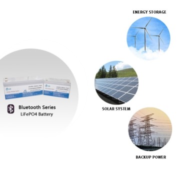 Batterie au lithium phosphate de fer avec fonction Bluetooth