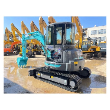 Secondhand Kobelco SK55 Mini Excavator - 5 Tons Hydraulic Crawler Digger in Shanghai