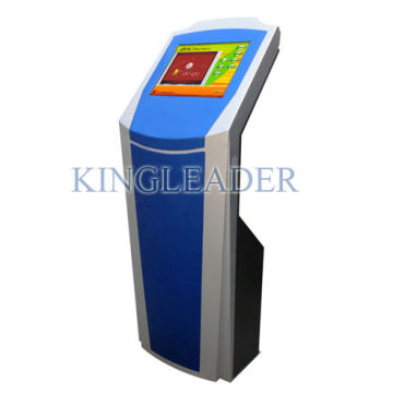 Self Service Banking Kiosks , Electronic Touch Kiosk Free Standing