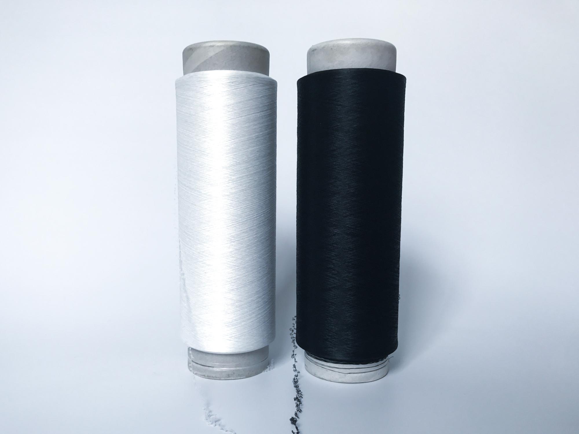 Quality colors black nylon spandex covered yarn for socks production