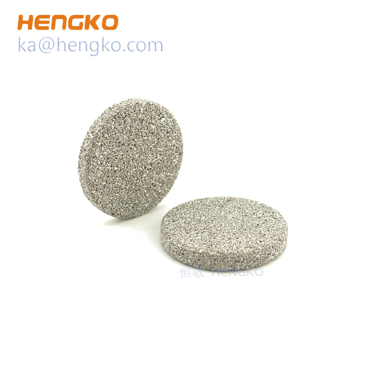 HENGKO stainless steel 316 316L high quality micro holes filter sintered filter disc