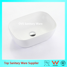 ceramic basin oval shaped bowl