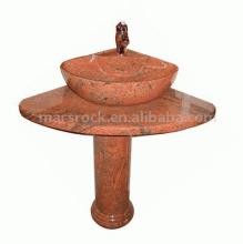 Vanity &amp; sink---MultiColor Red